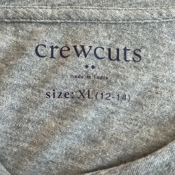 3/$12! Crewcuts girls heart tee - size XL (12-14) - Picture 5 of 5